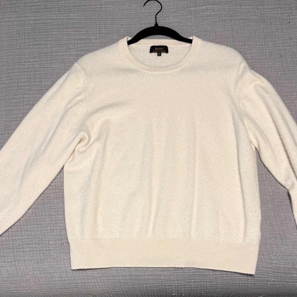 Quince Mongolian Cashmere Sweater XL